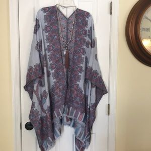 Long Summer Weight Shawl